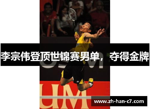 李宗伟登顶世锦赛男单,夺得金牌 李宗伟登顶世锦赛男单,夺得金牌