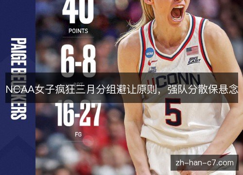 NCAA女子疯狂三月分组避让原则，强队分散保悬念